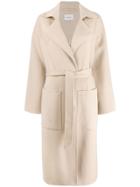 Nanushka Alamo Robe Coat - Neutrals