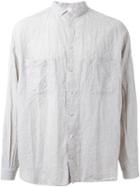 Forme D'expression 'boxy' Casual Shirt, Men's, Size: Medium, Brown, Cotton/linen/flax/polyamide