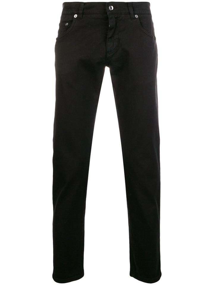 Dolce & Gabbana Mid-rise Jeans - Black