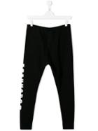 Dsquared2 Kids Teen Logo Print Track Pants - Black