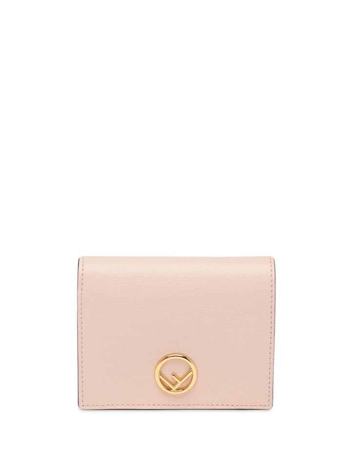 Fendi Bi-fold Compact Wallet - Pink