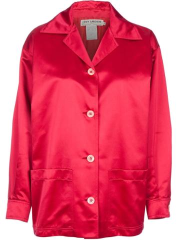 Guy Laroche Vintage 80 S Style Jacket, Women's, Size: 10, Red