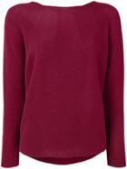 Christian Wijnants Kimo Boat-neck Jumper - Red