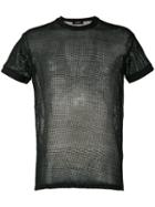 Dsquared2 - Woven T-shirt - Men - Cotton/linen/flax - L, Black, Cotton/linen/flax