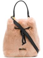 Furla Stacy Nuvola Medium Bucket Bag - Pink
