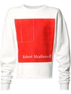 Enfants Riches Deprimes Robert Motherwell Sweatshirt, Men's, Size: Medium, White, Cotton