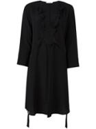 Dorothee Schumacher Tunic Dress, Women's, Size: 2, Black, Silk
