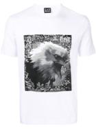 Ea7 Emporio Armani Eagle Print T-shirt - White