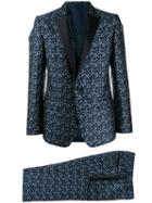 Dolce & Gabbana Star Jacquard Suit - Blue