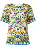 Dolce & Gabbana 'carreto Siciliano' Print T-shirt