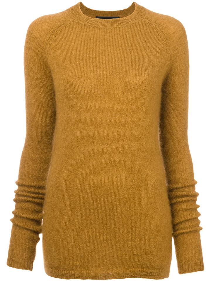 Haider Ackermann Crew Neck Jumper - Brown