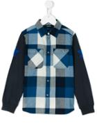 Diesel Kids - Checked Shirt - Kids - Cotton - 4 Yrs, Blue