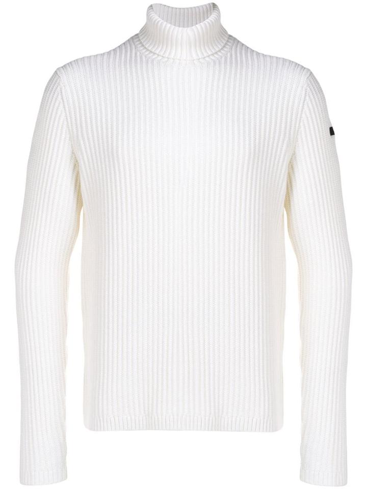 Rrd Turtleneck Ribbed Sweater - White