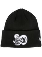 New Era 'skull Script' Beanie Hat, Men's, Black, Acrylic