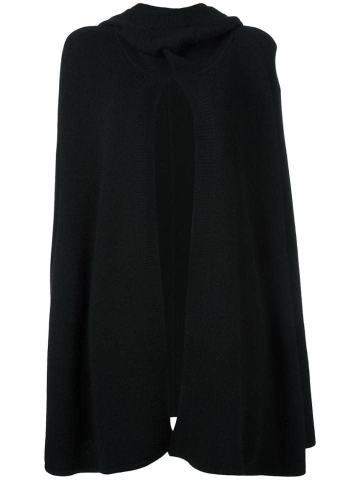 Le Kasha Cashmere 'madison' Cape - Black