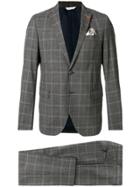 Manuel Ritz Checked Tw - Grey