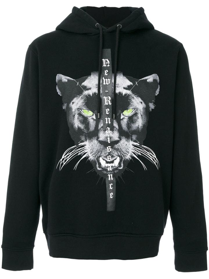 Marcelo Burlon County Of Milan Sang Printed Hoodie - Black