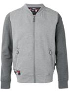 Plein Sport - Bomber Jacket - Men - Cotton/polyester/spandex/elastane - S, Grey, Cotton/polyester/spandex/elastane