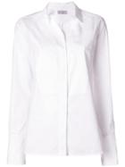 Alberto Biani Concealed Front Shirt - White