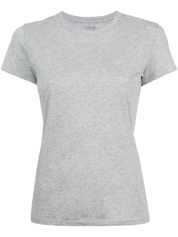 Vince Classic Short-sleeve T-shirt - Grey