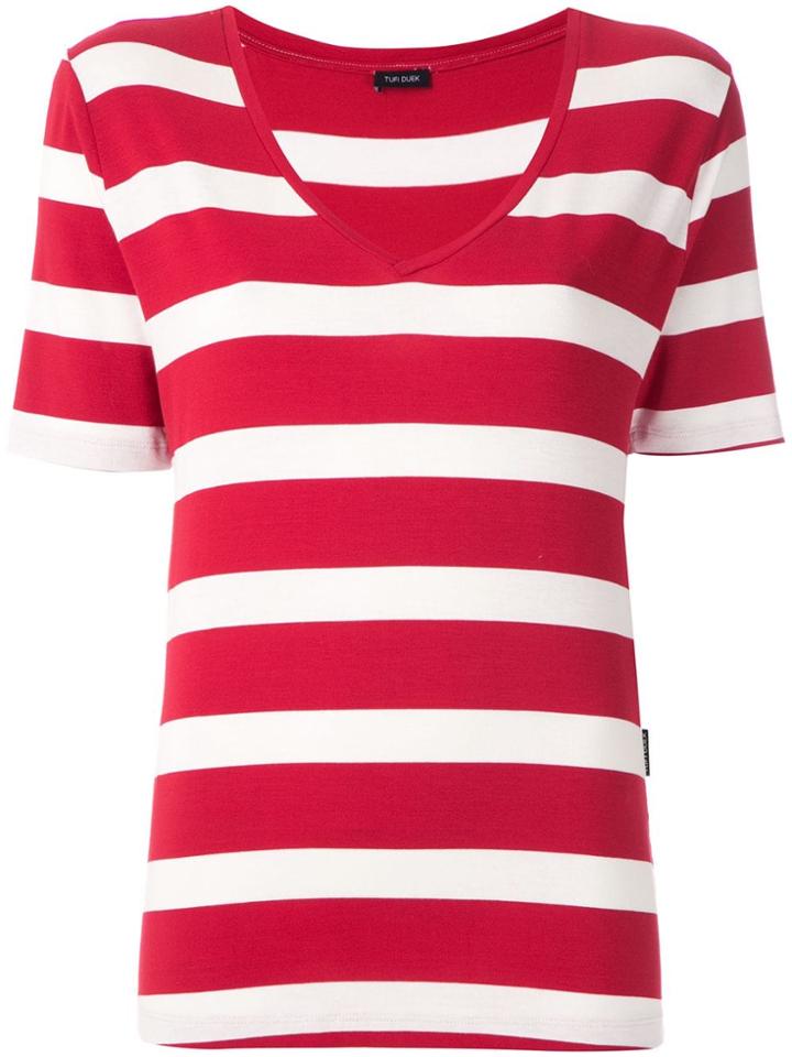 Tufi Duek Striped T-shirt - Red
