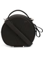 Valas Embossed V Tote, Women's, Black