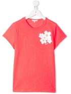 Little Marc Jacobs Flower Print T-shirt - Pink