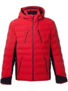 Aztech Mountain 'nuke Suit' Padded Jacket, Men's, Size: Large, Red, Feather Down/polyamide/spandex/elastane