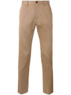Ps By Paul Smith Tapered Trousers, Men's, Size: 31, Brown, Cotton/spandex/elastane