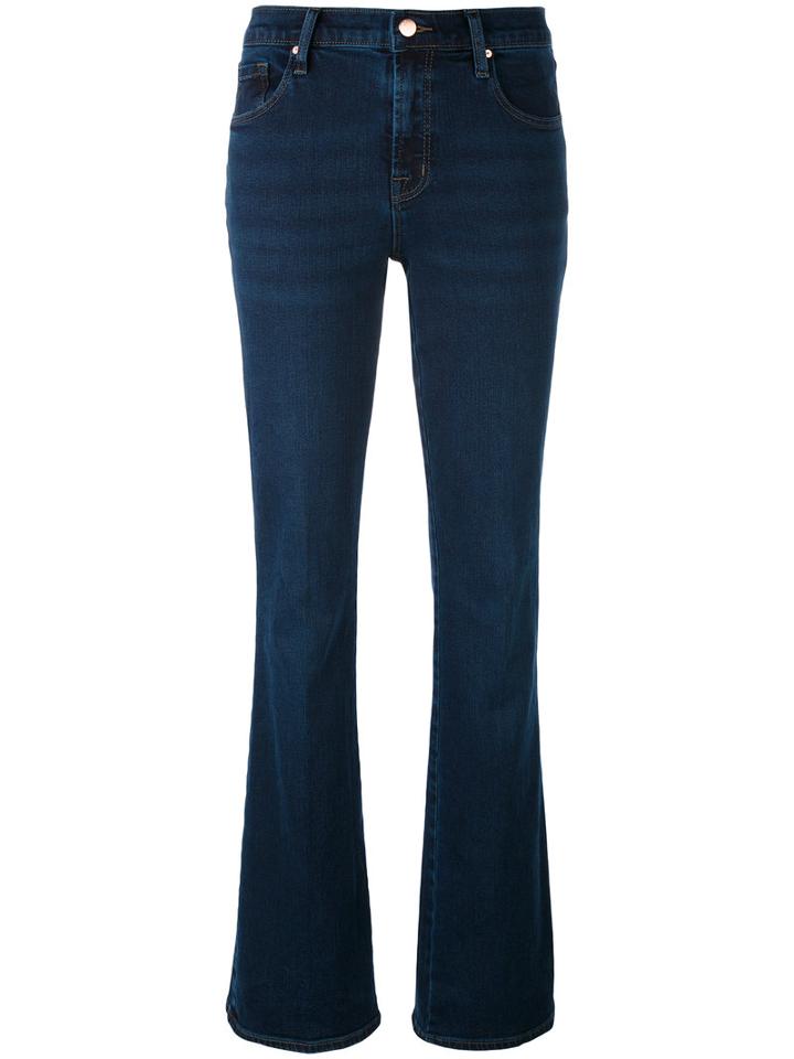 J Brand - Bootcut Jeans - Women - Cotton/polyurethane - 27, Blue, Cotton/polyurethane
