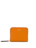 Mulberry Small Zip Around Wallet - Orange