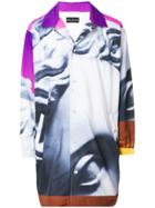 P.a.m. Colour-block Print Coat - Multicolour