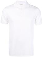 Saint Laurent Piqué Polo Shirt - White