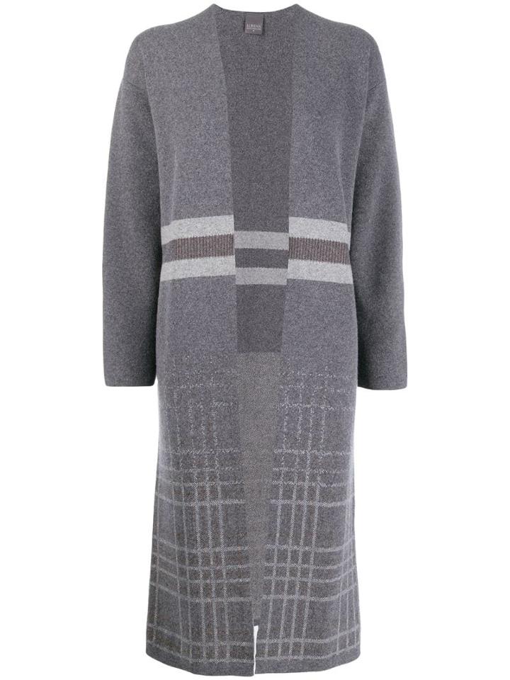 Lorena Antoniazzi Knitted Long Cardigan - Grey