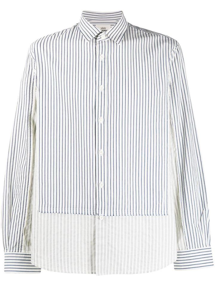 Kent & Curwen Classic Striped Shirt - White