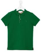 Burberry Kids Piqué Polo Shirt, Boy's, Size: 6 Yrs, Green