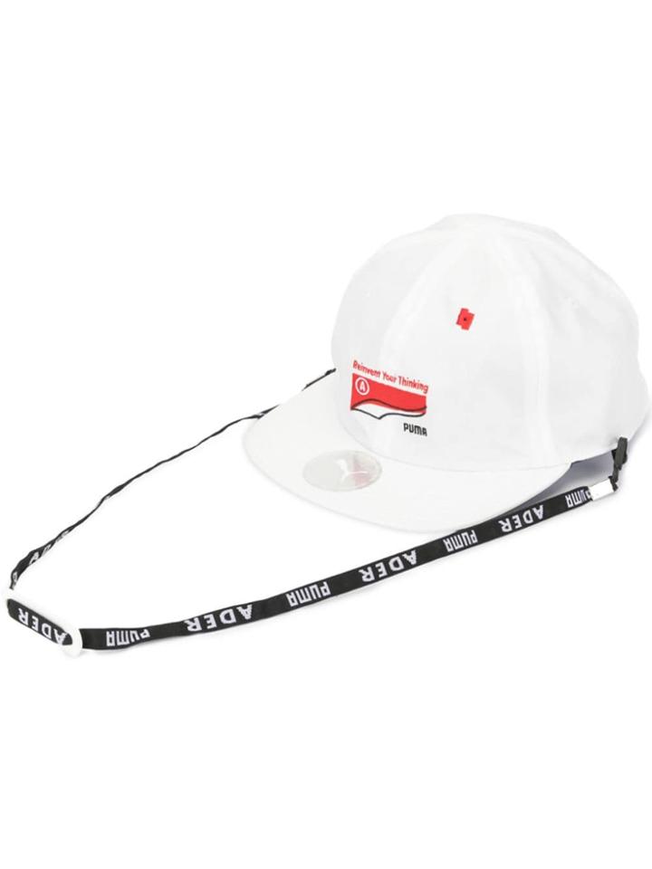 Puma Logo Cap - White