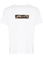 Sophnet. Camouflage Logo Patch T-shirt - White