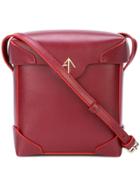 Manu Atelier Boxy Foldover Bag - Red