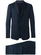 Z Zegna Formal Suit, Men's, Size: 50, Blue, Wool/cupro