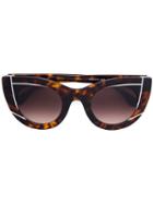 Thierry Lasry Chromaty Sunglasses, Women's, Brown, Acetate