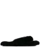 Alexander Wang Open Toe Slippers - Black