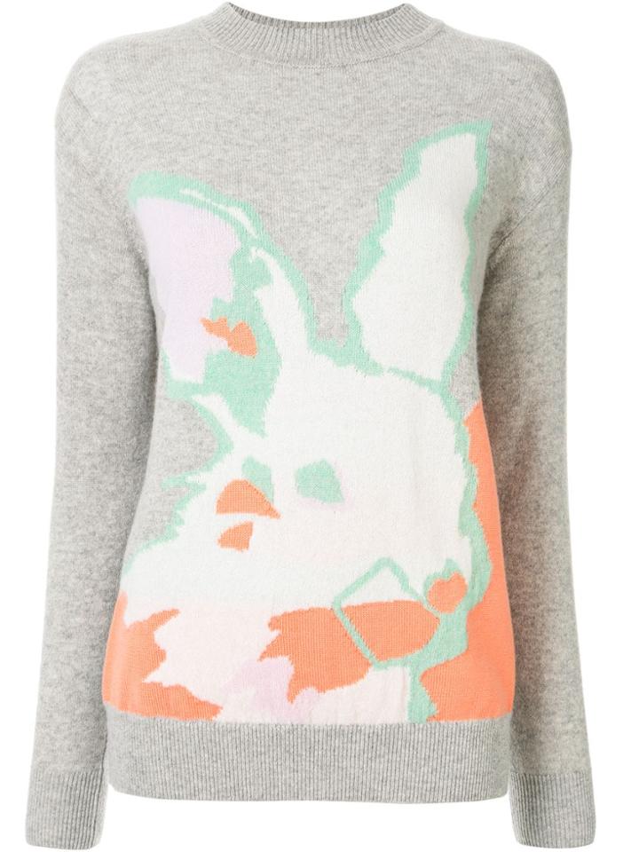 Onefifteen Abstract Knit Jumper - Grey