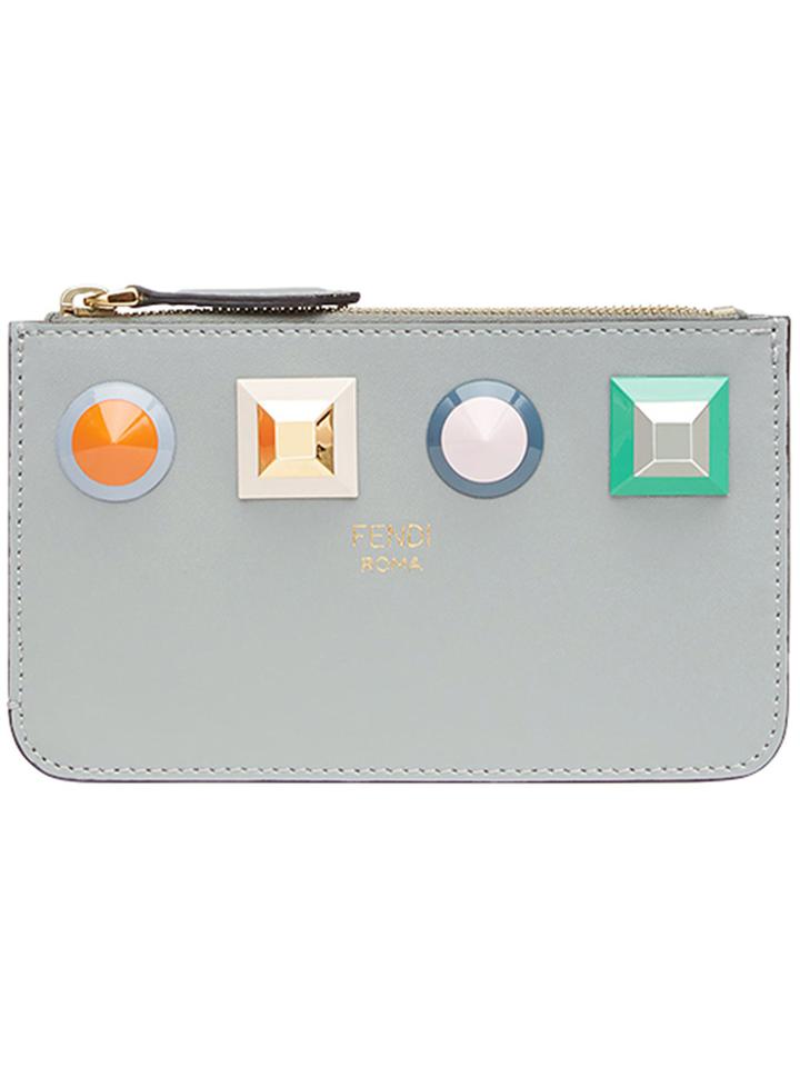 Fendi Key Ring Pouch - Grey