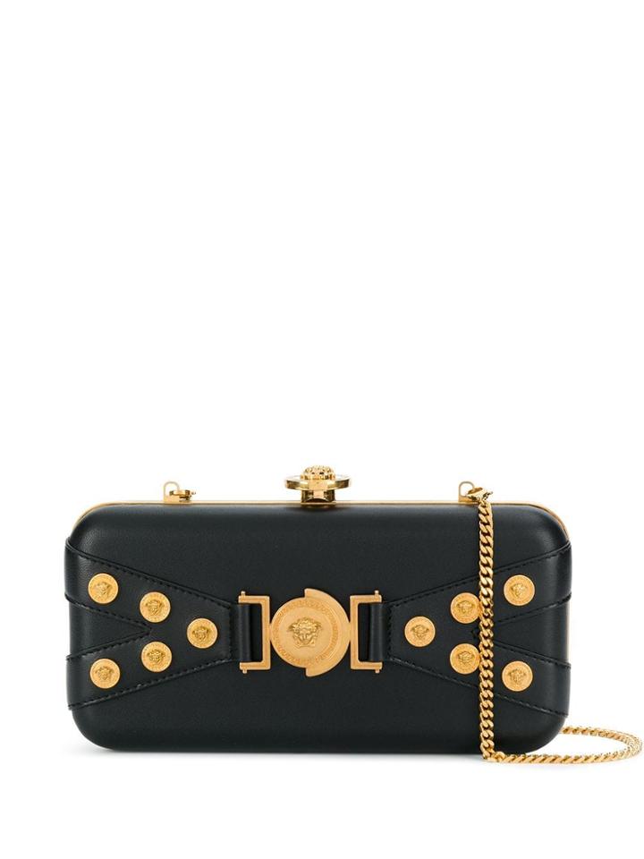 Versace Tribute Evening Clutch - Black
