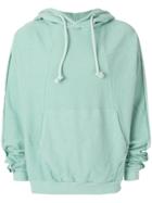 Maison Margiela Oversized Drawstring Hoodie - Green