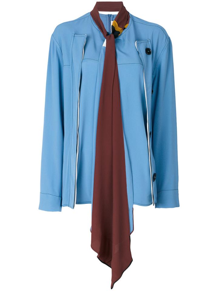Marni Jacket Top - Blue