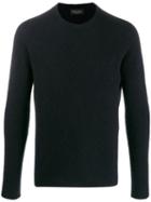 Roberto Collina Fine Knit Jumper - Black