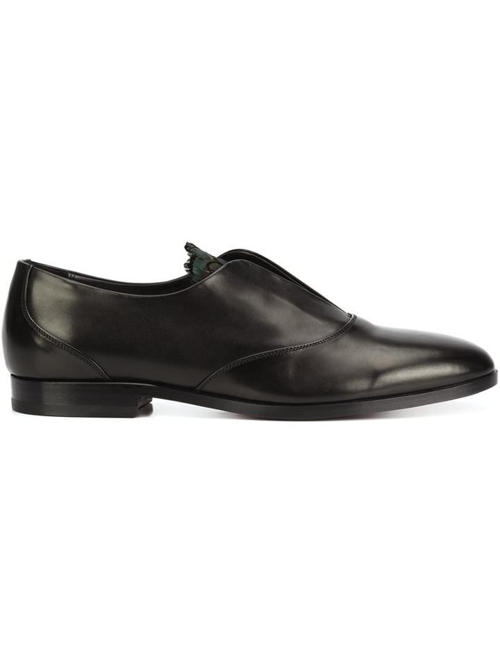 Rupert Sanderson Feather Detail Laceless Brogues