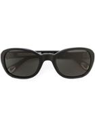 Linda Farrow Stud Detail Sunglasses - Black